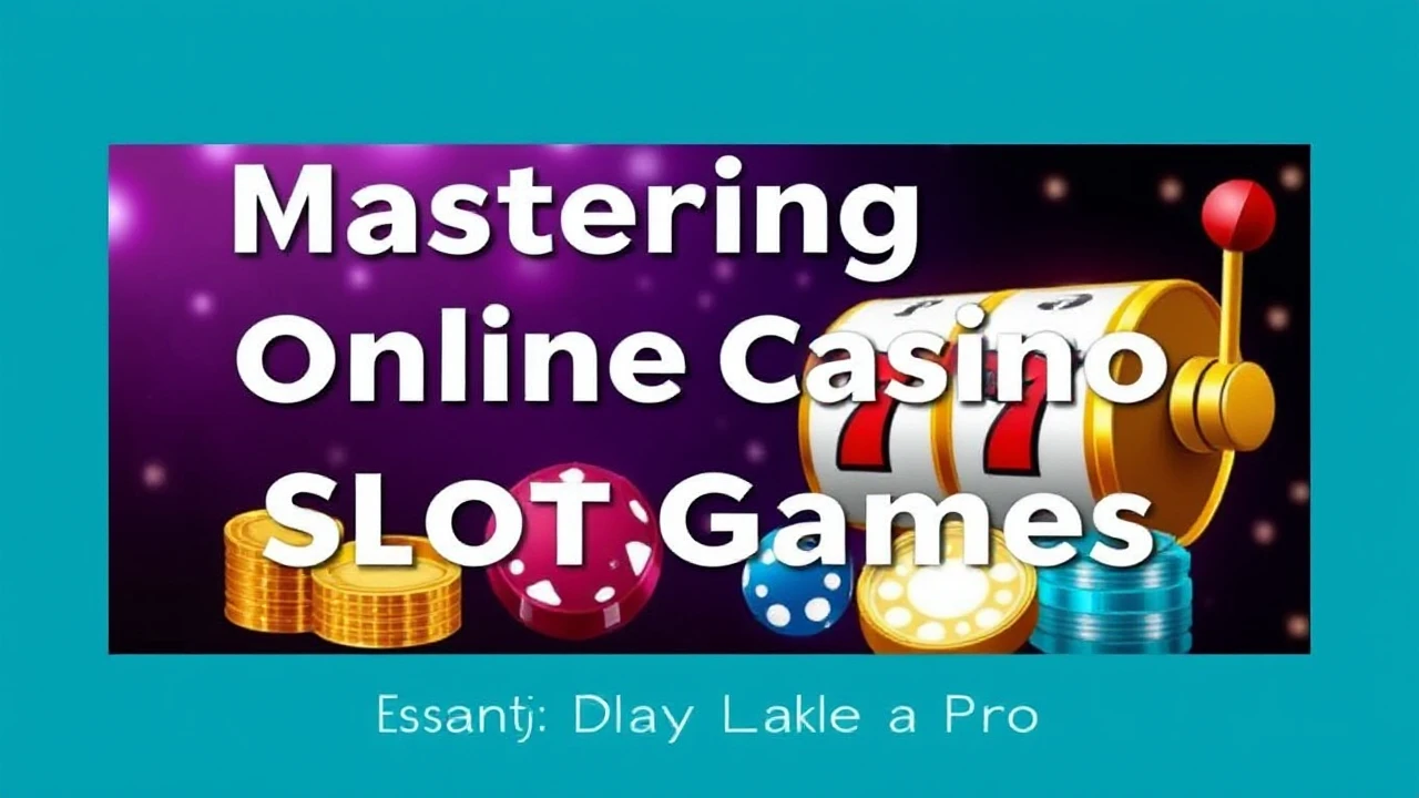 Mastering Online Casino Slot Games: Essential 10 Tips to Play Like a Pro